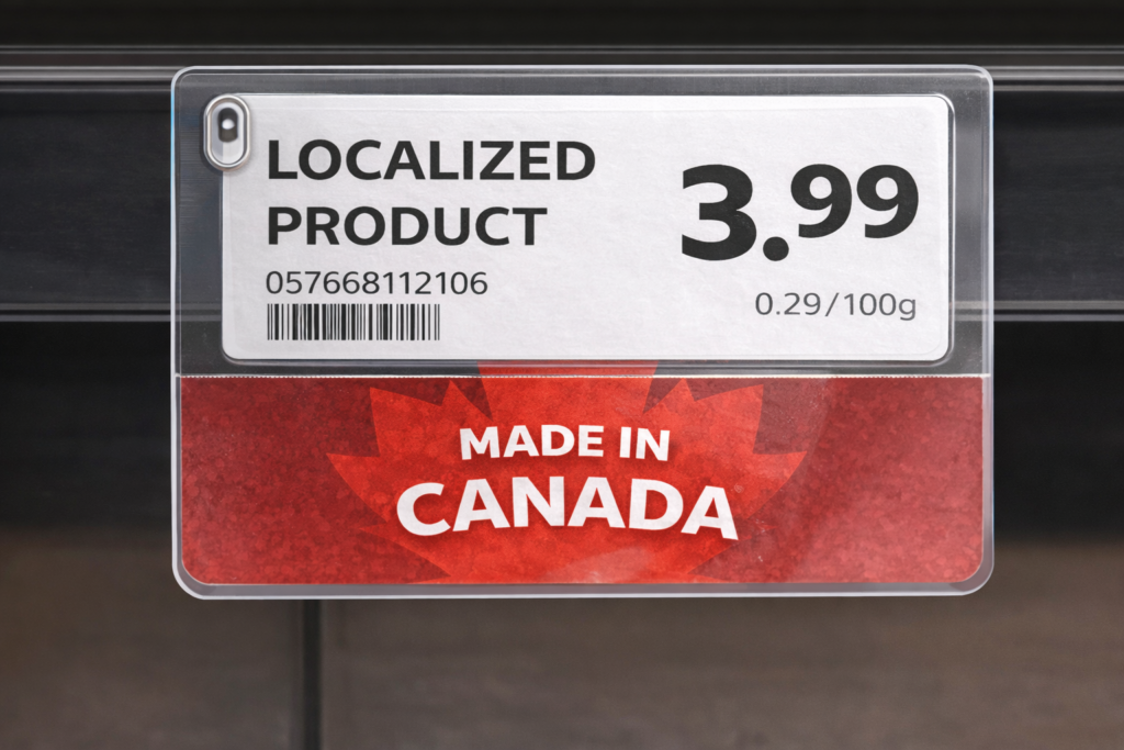 Made in Canada, FCL's Proudly Canadian, Localize